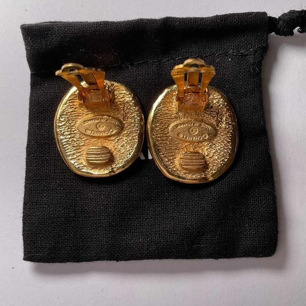 Chanel 31 Rue Cambon Paris Earrings